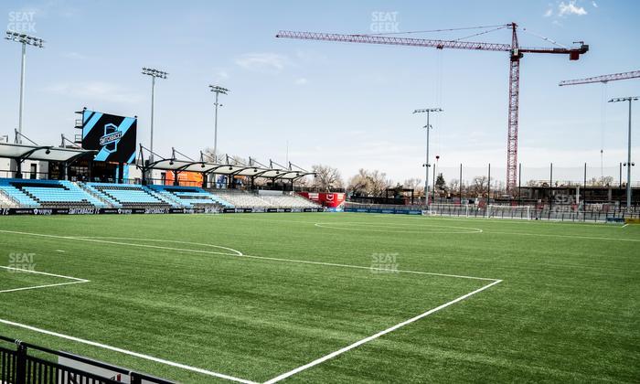 Weidner Field - Section 110 Seat View