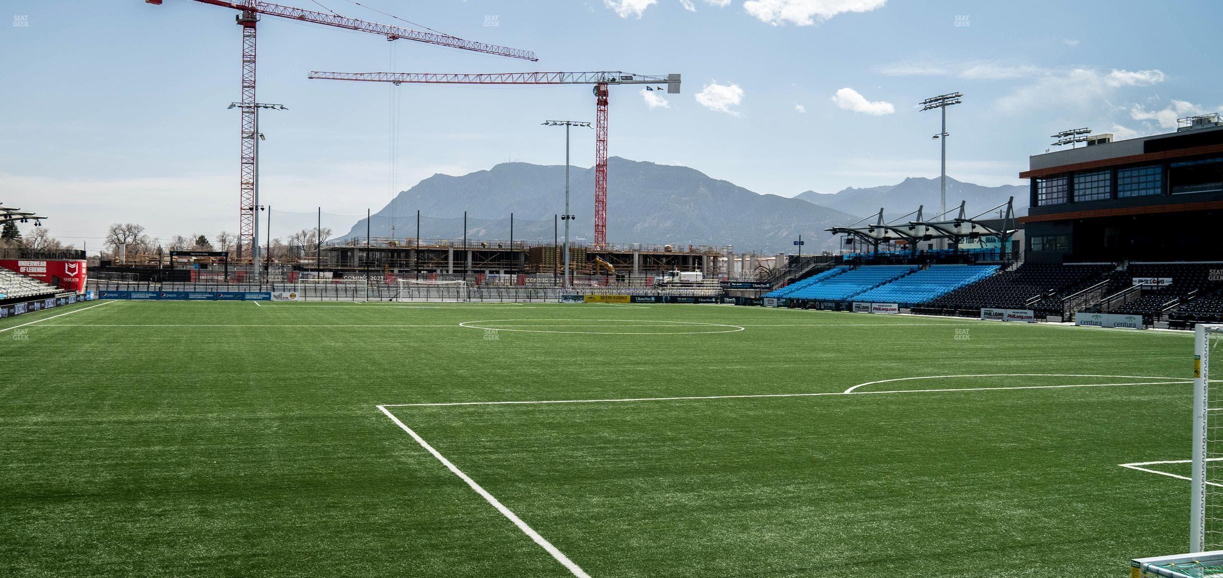Weidner Field - Section 114 Seat View