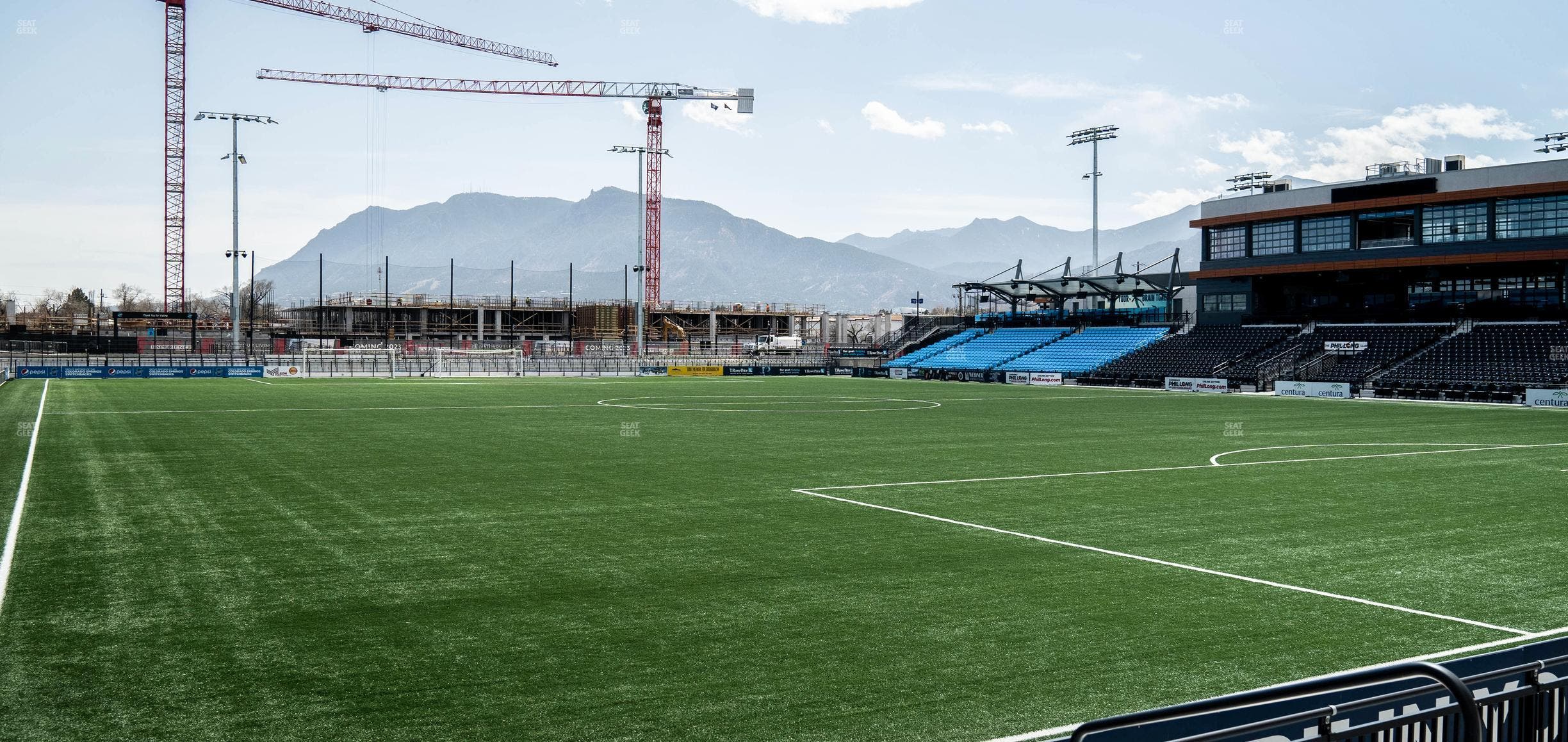 Weidner Field - Section 115 Seat View