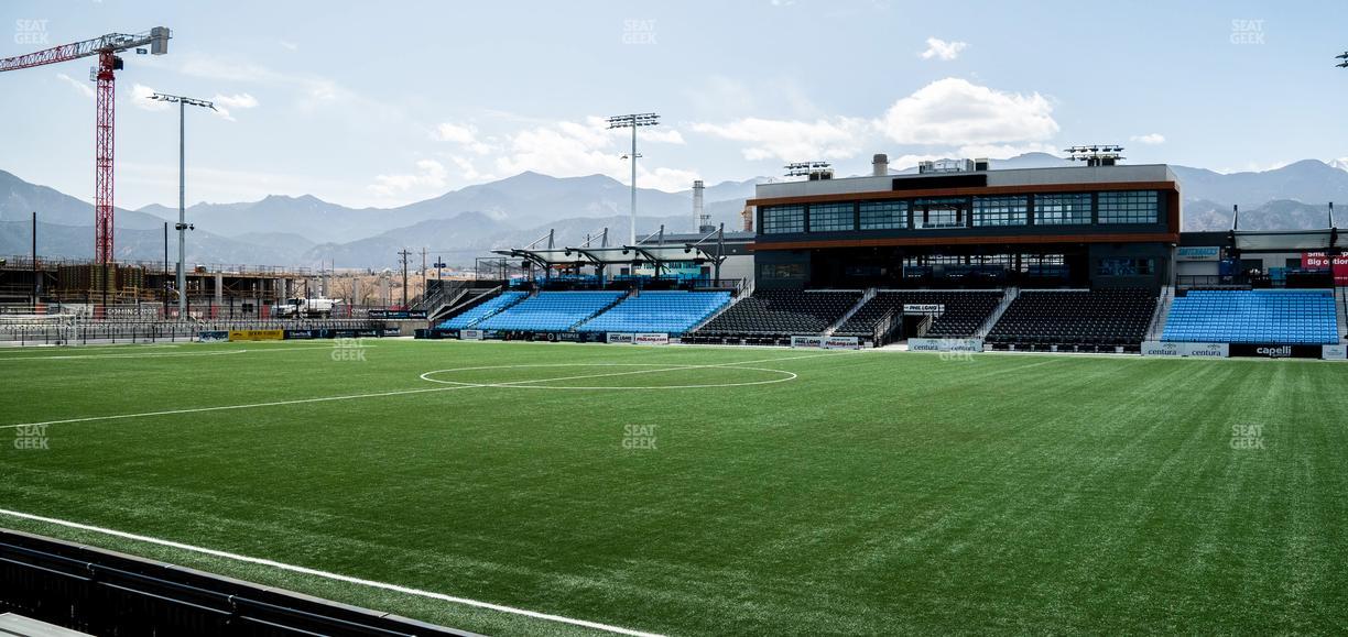Weidner Field - Section 117 Seat View