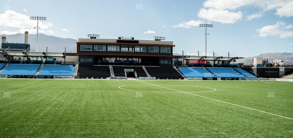 Weidner Field - Section 120 Seat View