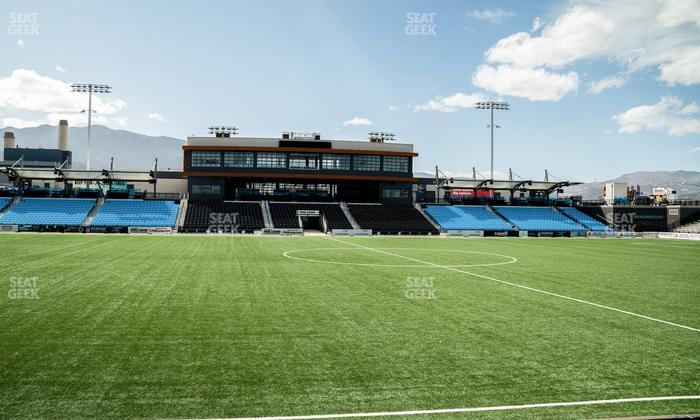 Weidner Field - Section 120 Seat View