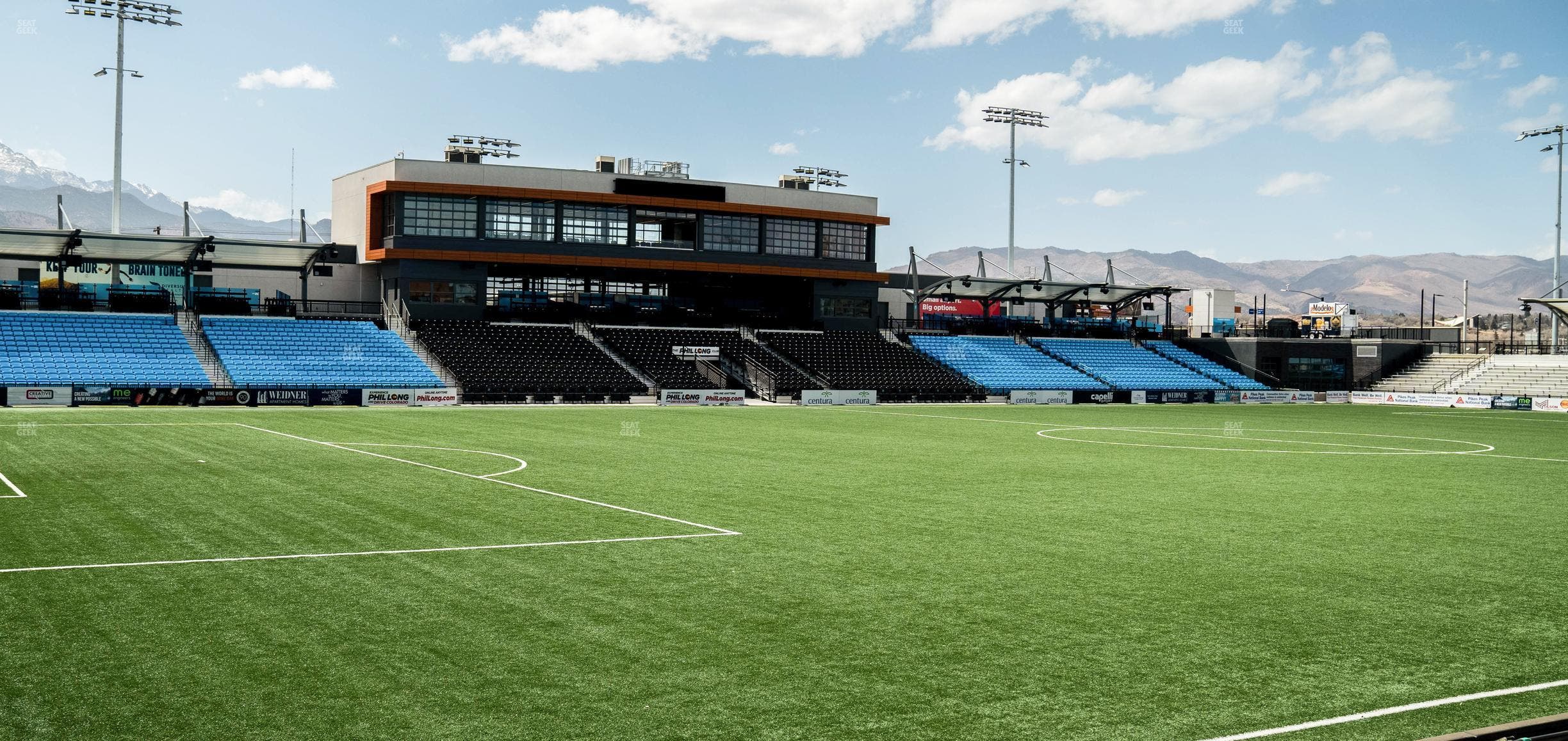Weidner Field - Section 123 Seat View