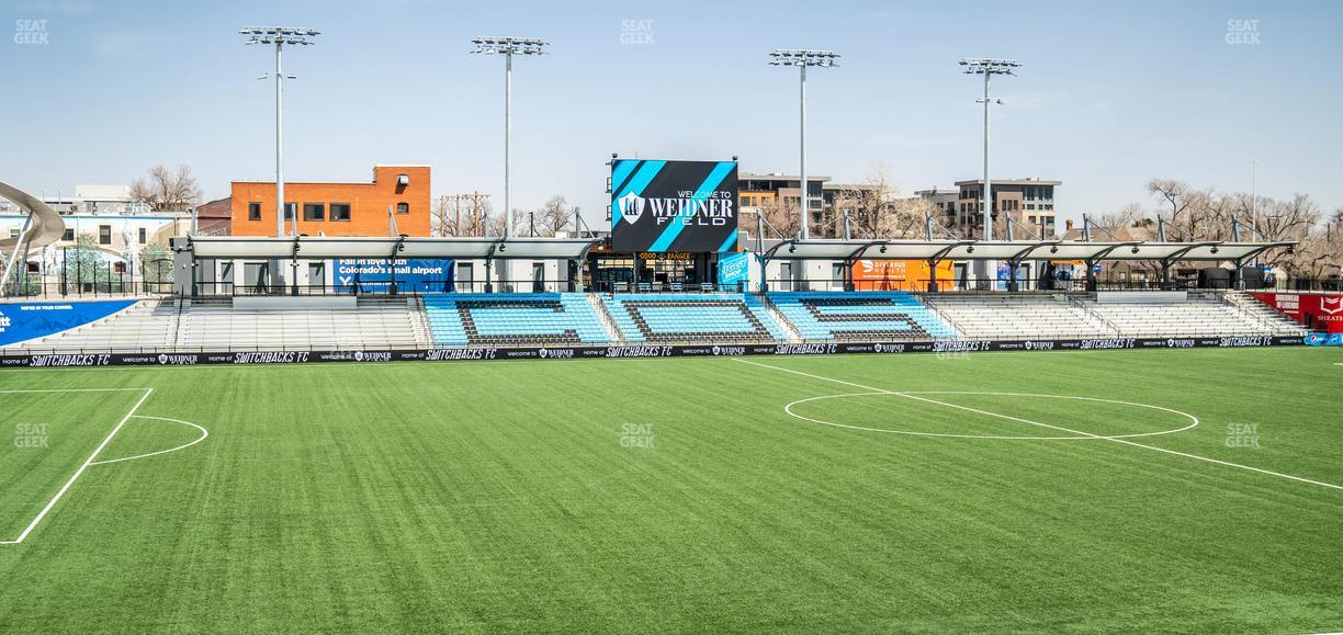 Weidner Field - Section C 10 Seat View
