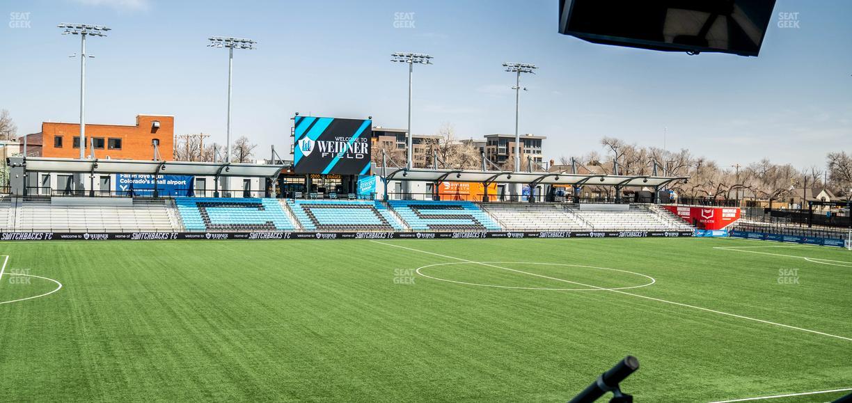 Weidner Field - Section C 11 Seat View