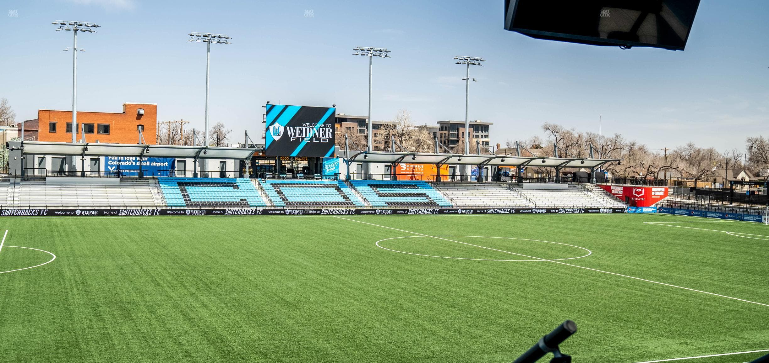 Weidner Field - Section C 11 Seat View