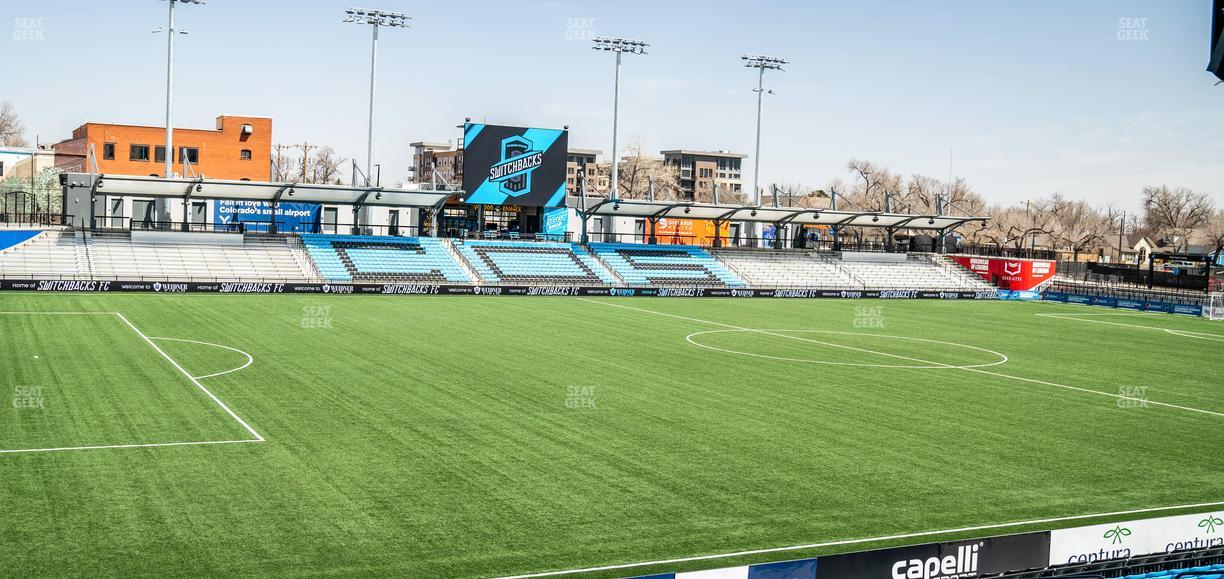 Weidner Field - Section C 12 Seat View