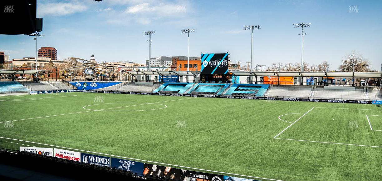 Weidner Field - Section C 2 Seat View