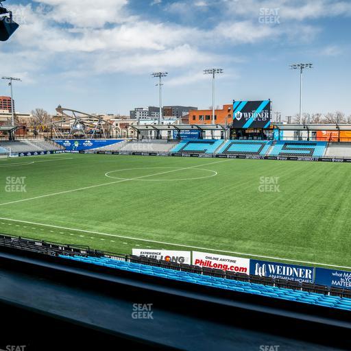 Weidner Field - Section C 4 Seat View