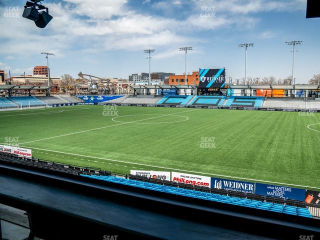 Weidner Field - Section C 4 Seat View