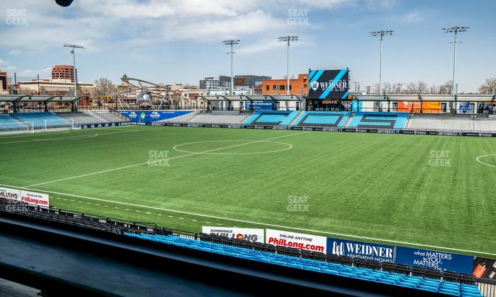 Weidner Field - Section C 4 Seat View
