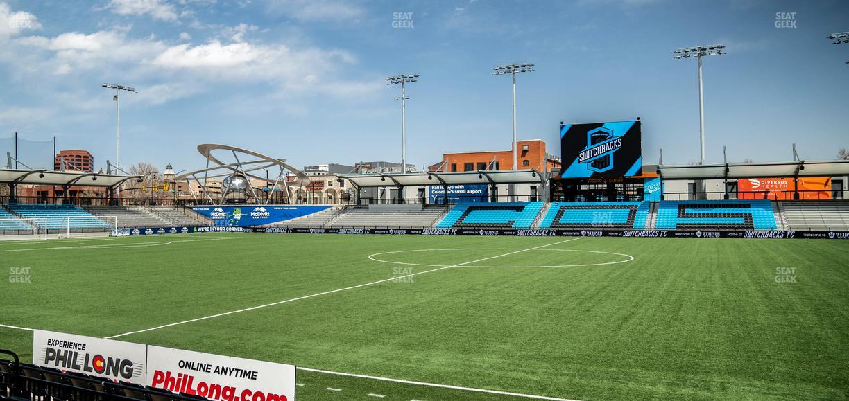 Weidner Field - Section Founders Club 103 Seat View