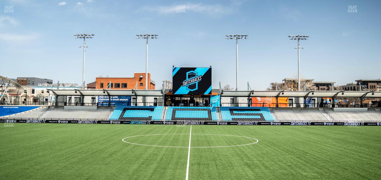 Weidner Field - Section Founders Club 104 Seat View