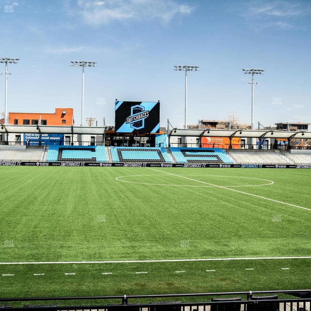 Weidner Field - Section Founders Club 105 Seat View