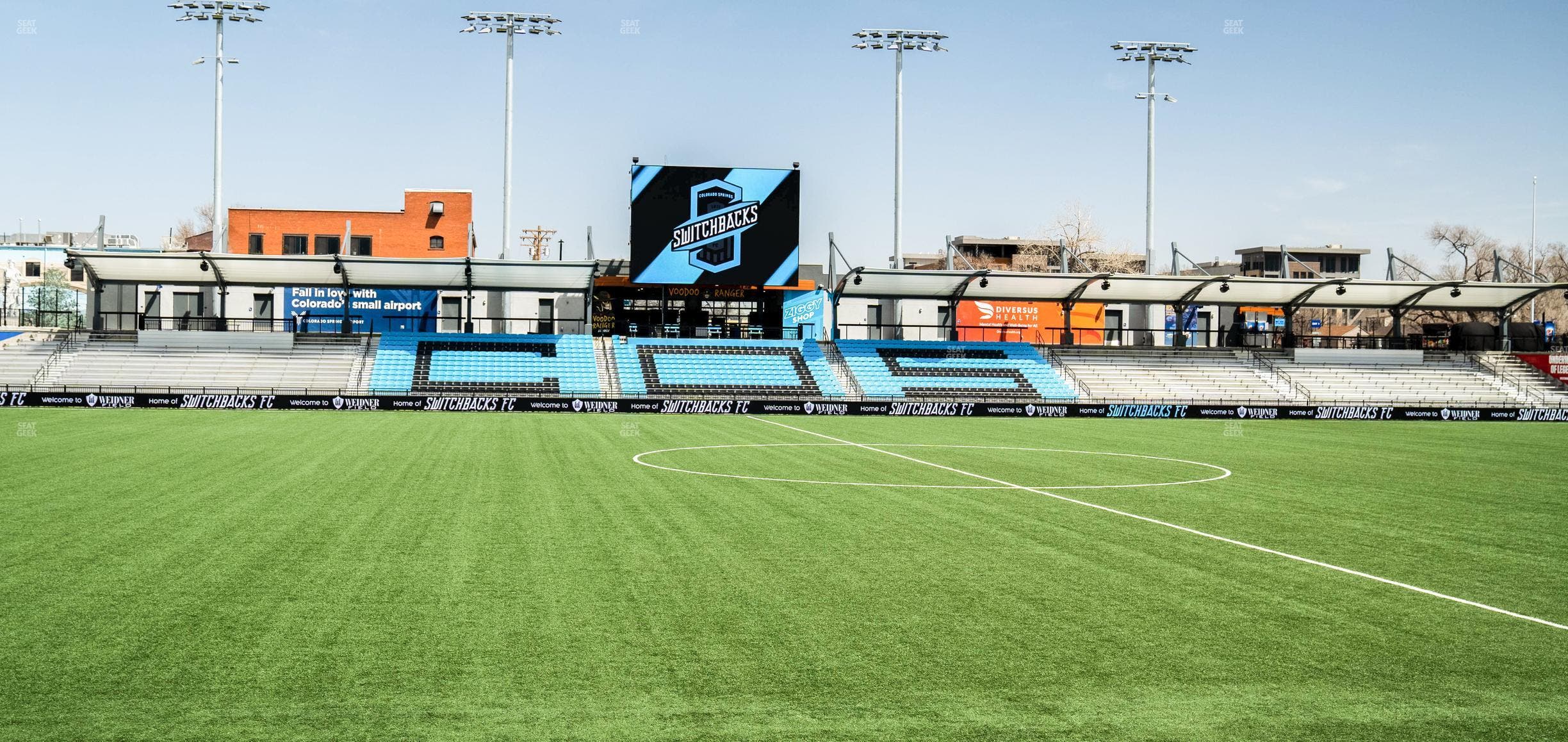 Weidner Field - Section Founders Club 105 Seat View