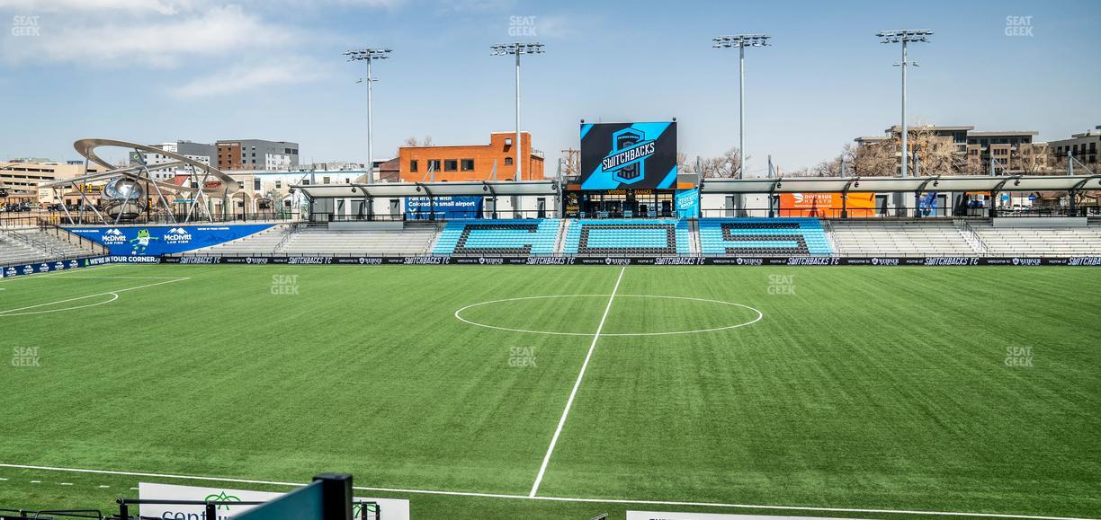 Weidner Field - Section L 6 Seat View