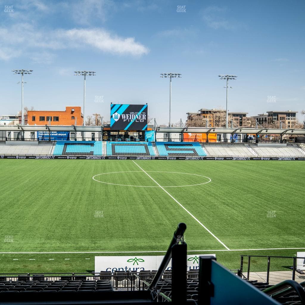 Weidner Field - Section L 8 Seat View