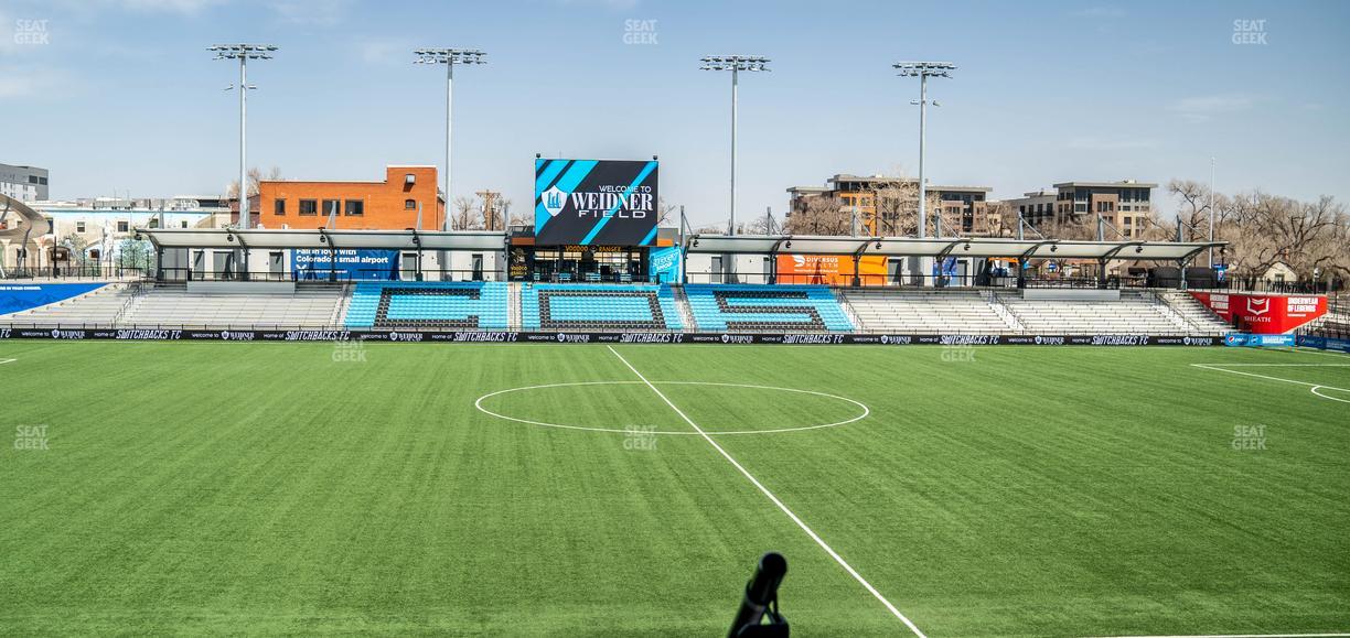 Weidner Field - Section L 8 Seat View