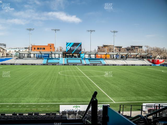 Weidner Field - Section L 8 Seat View