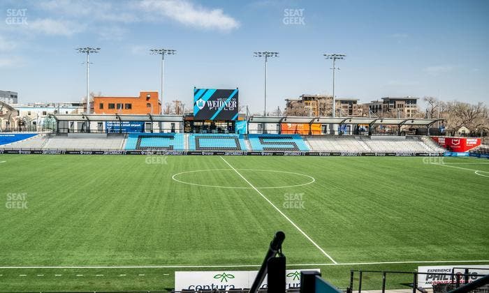 Weidner Field - Section L 8 Seat View