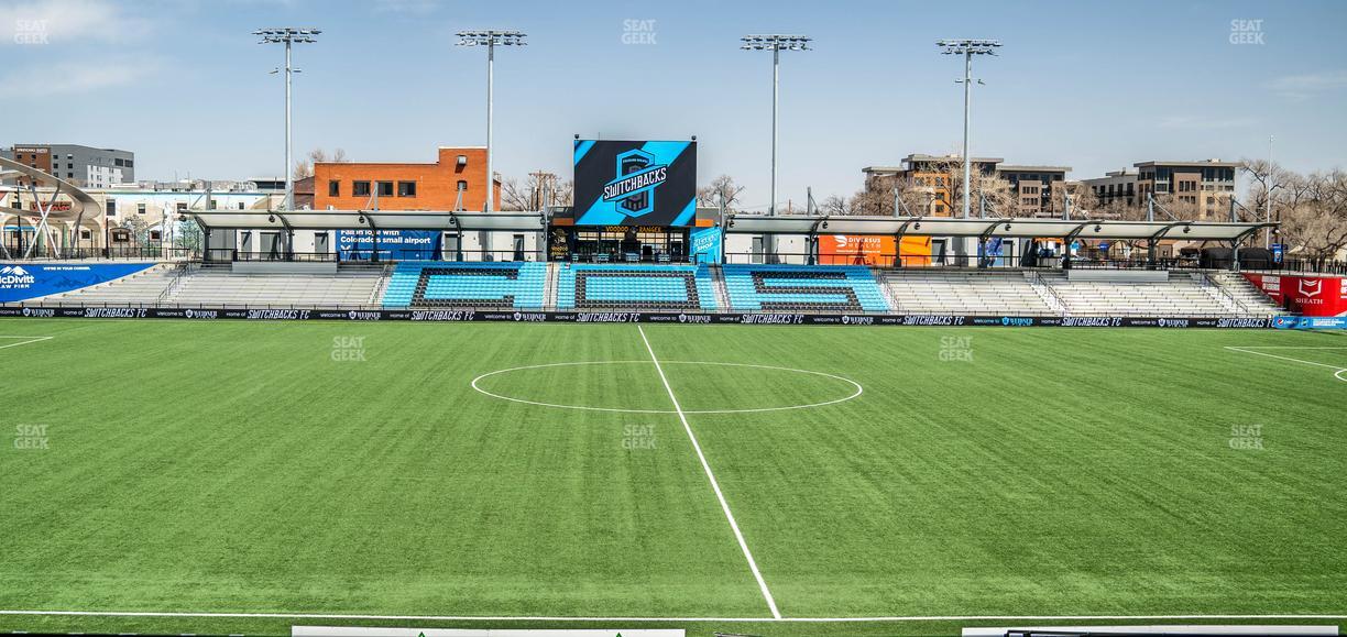 Weidner Field - Section L 9 Seat View