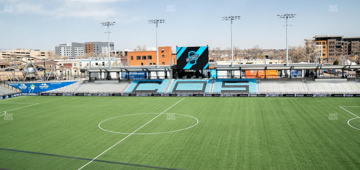 Weidner Field - Section Mcdivitt Club 200 Seat View