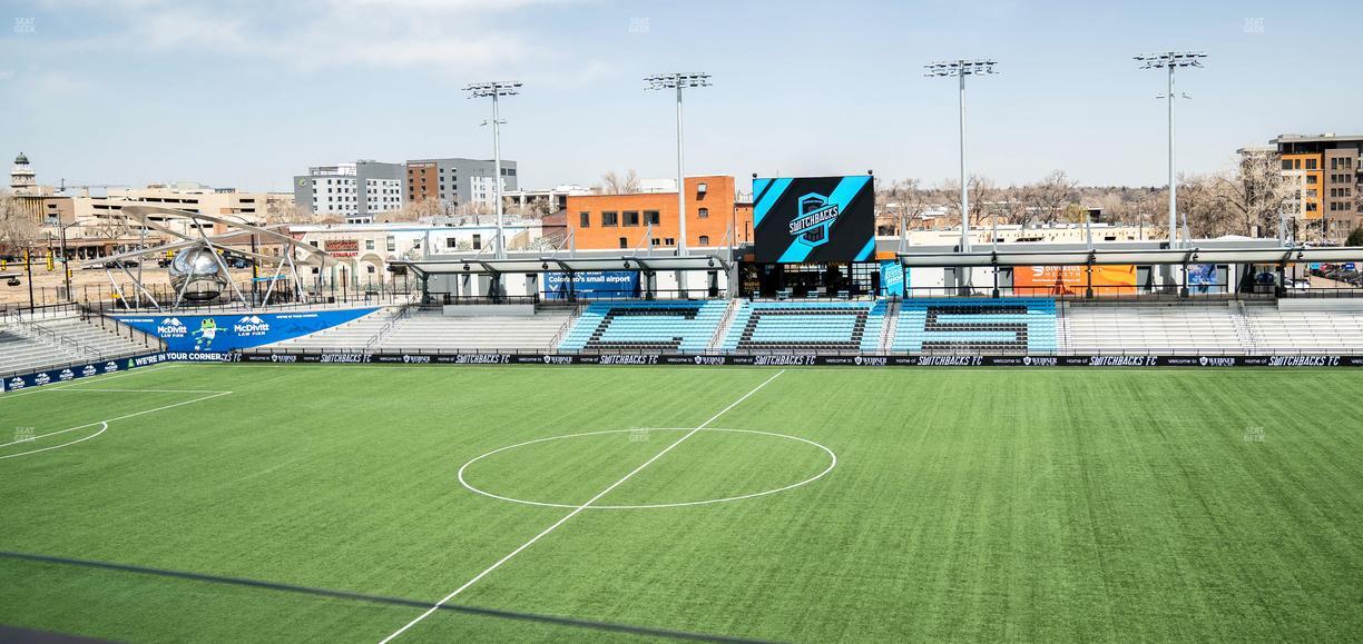 Weidner Field - Section Mcdivitt Club 200 Seat View