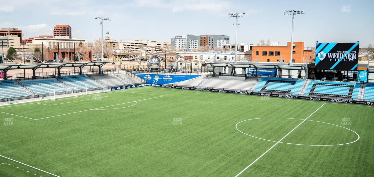 Weidner Field - Section Mcdivitt Club 201 Seat View