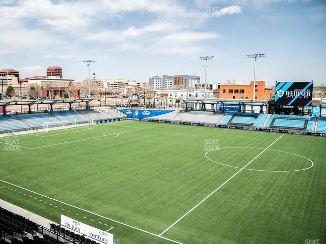 Weidner Field - Section Mcdivitt Club 201 Seat View