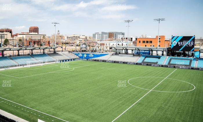 Weidner Field - Section Mcdivitt Club 201 Seat View