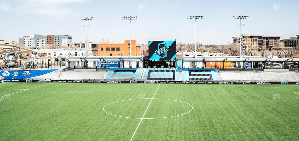 Weidner Field - Section Mcdivitt Club 202 Seat View