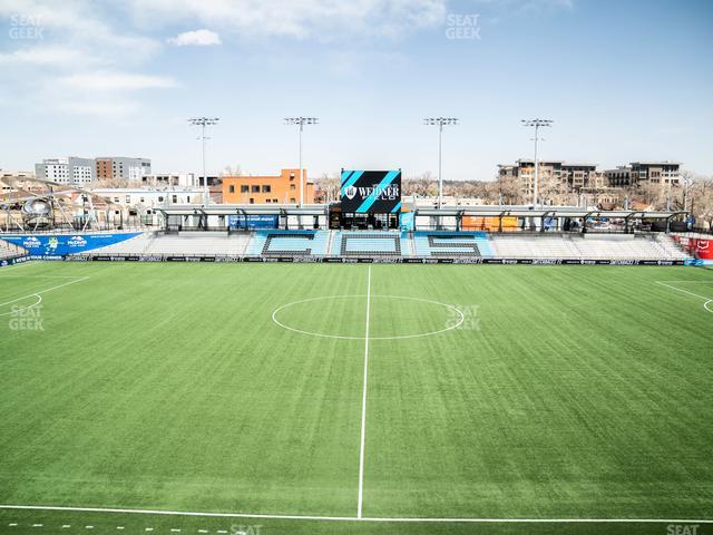 Weidner Field - Section Mcdivitt Club 203 Seat View