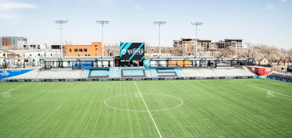 Weidner Field - Section Mcdivitt Club 204 Seat View