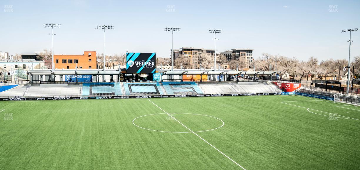 Weidner Field - Section Mcdivitt Club 206 Seat View