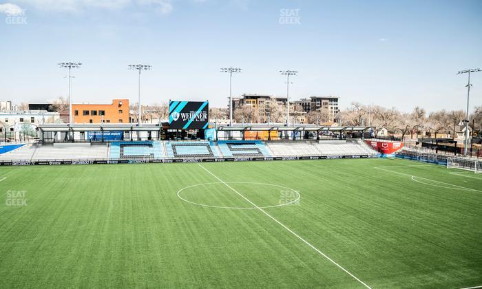 Weidner Field - Section Mcdivitt Club 206 Seat View