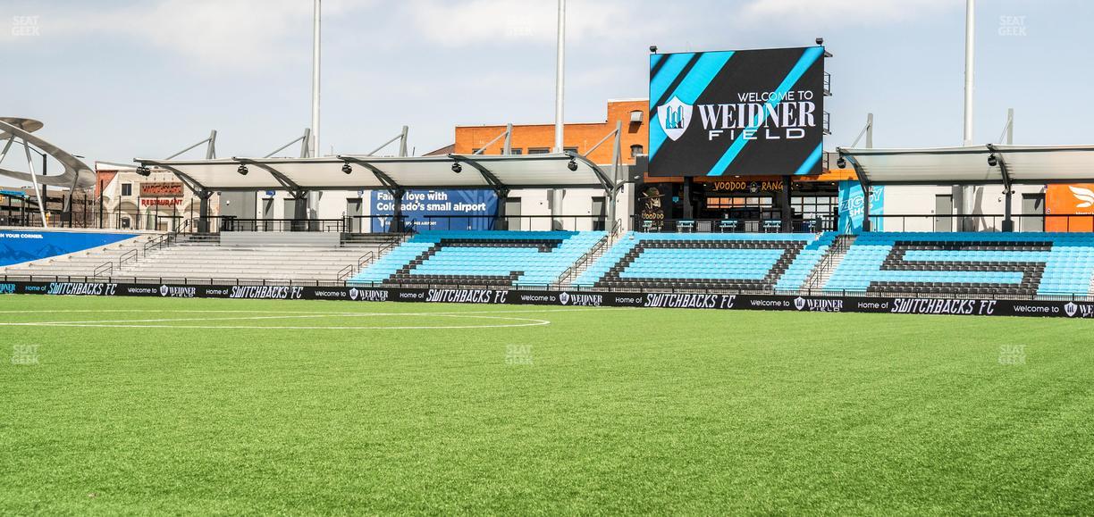 Weidner Field - Section Phil Long Club Pc 101 Seat View