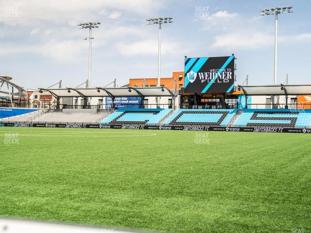 Weidner Field - Section Phil Long Club Pc 101 Seat View