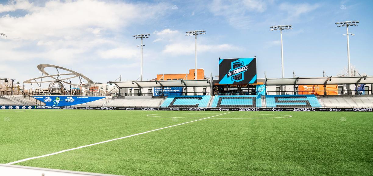 Weidner Field - Section Phil Long Club Pc 102 Seat View