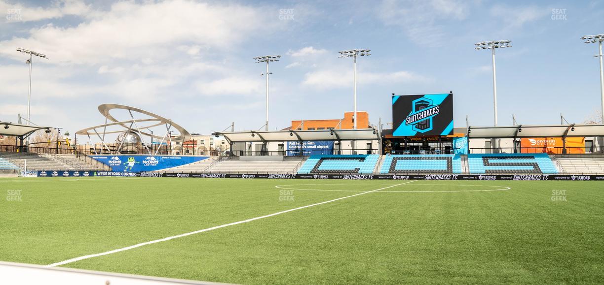 Weidner Field - Section Phil Long Club Pc 102 Seat View