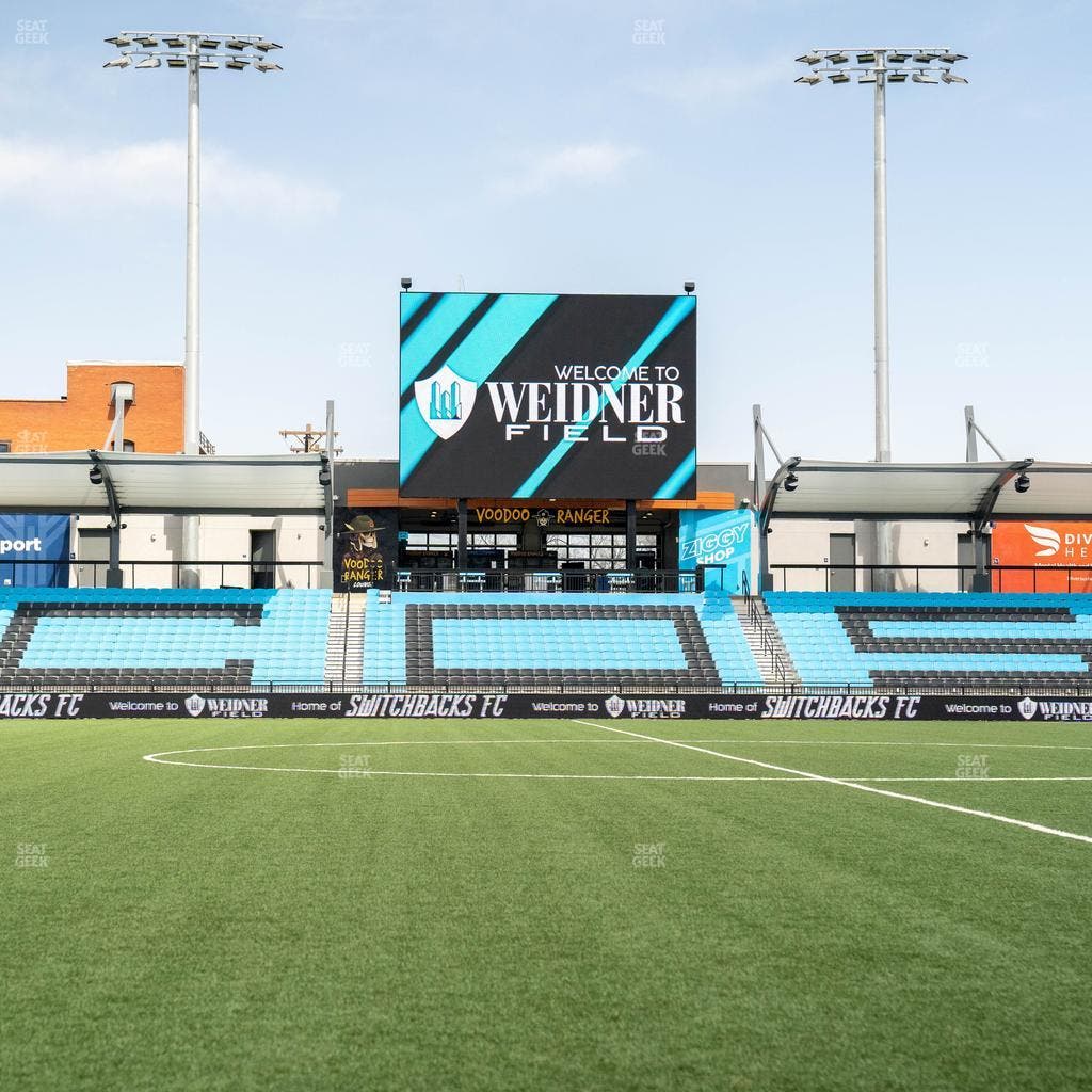 Weidner Field - Section Phil Long Club Pc 104 Seat View