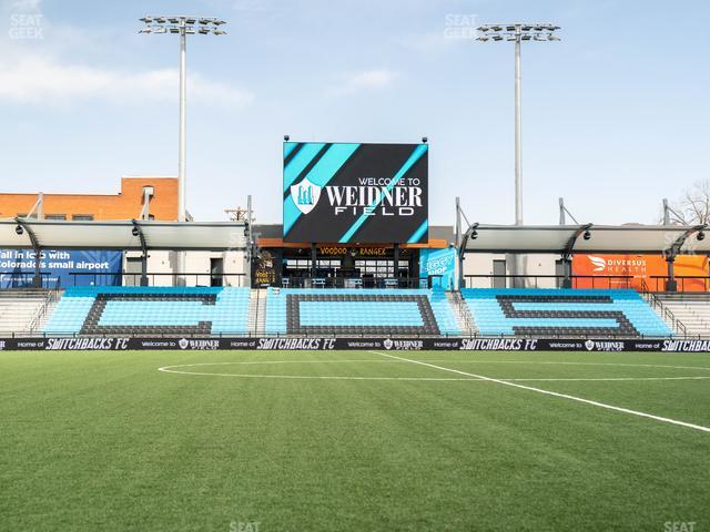 Weidner Field - Section Phil Long Club Pc 104 Seat View