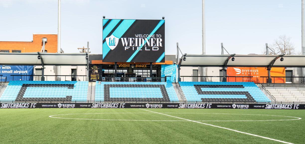 Weidner Field - Section Phil Long Club Pc 104 Seat View