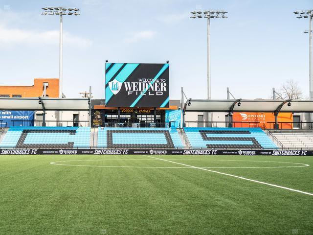 Weidner Field - Section Phil Long Club Pc 104 Seat View