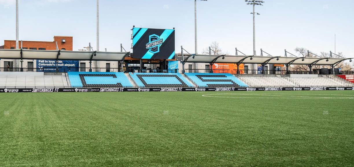 Weidner Field - Section Phil Long Club Pc 106 Seat View