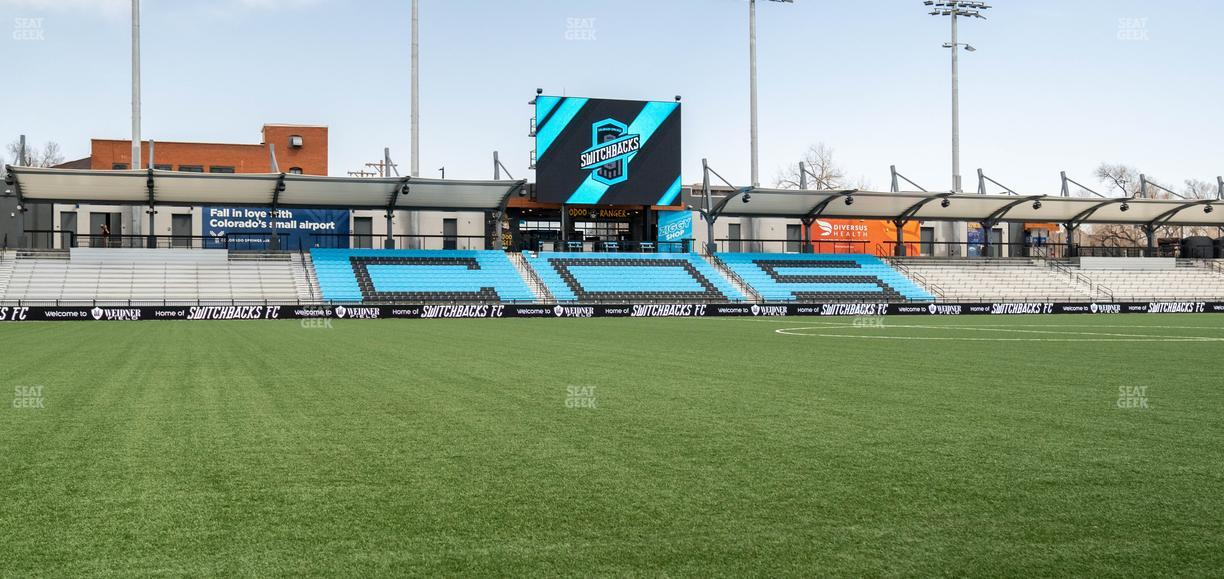 Weidner Field - Section Phil Long Club Pc 106 Seat View