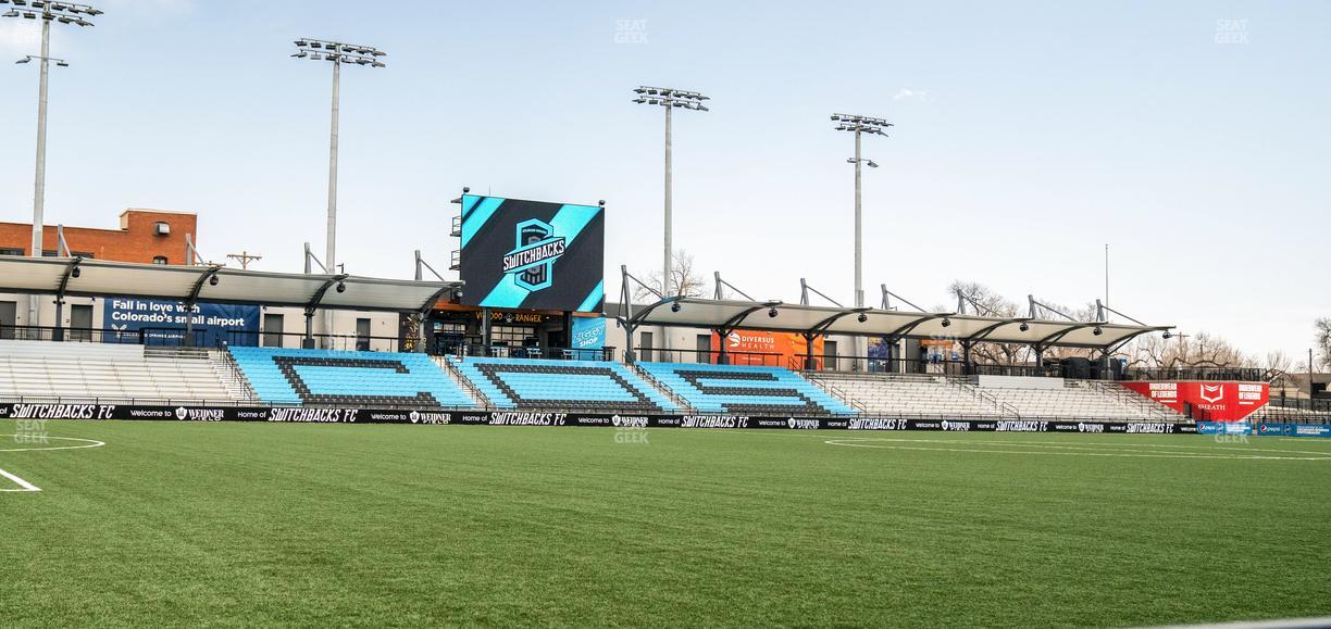 Weidner Field - Section Phil Long Club Pc 107 Seat View