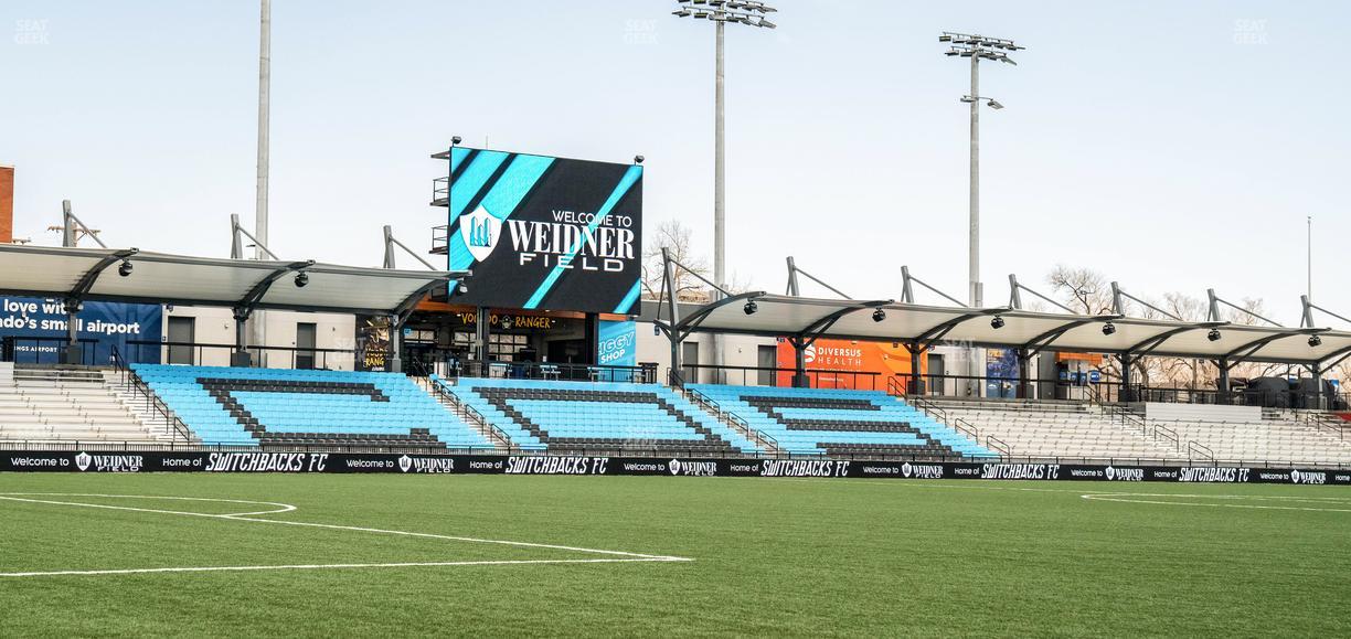 Weidner Field - Section Phil Long Club Pc 108 Seat View