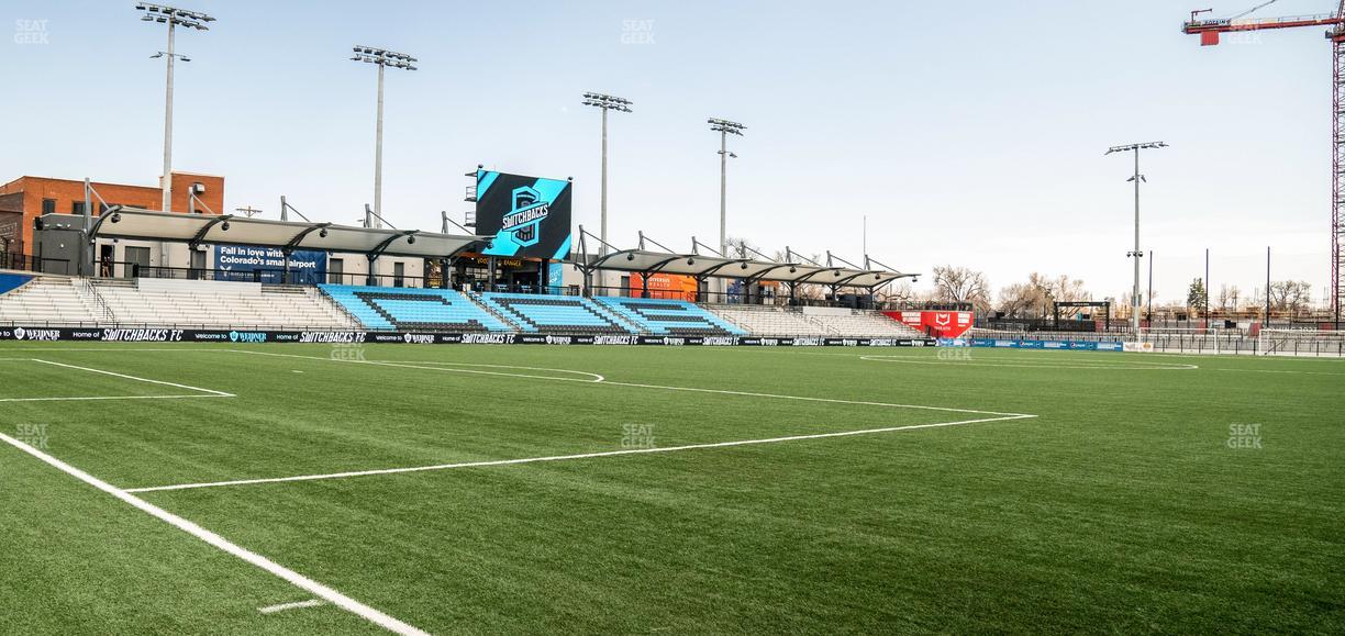 Weidner Field - Section Phil Long Club Pc 109 Seat View