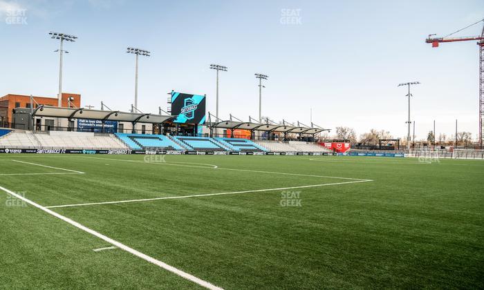 Weidner Field - Section Phil Long Club Pc 109 Seat View