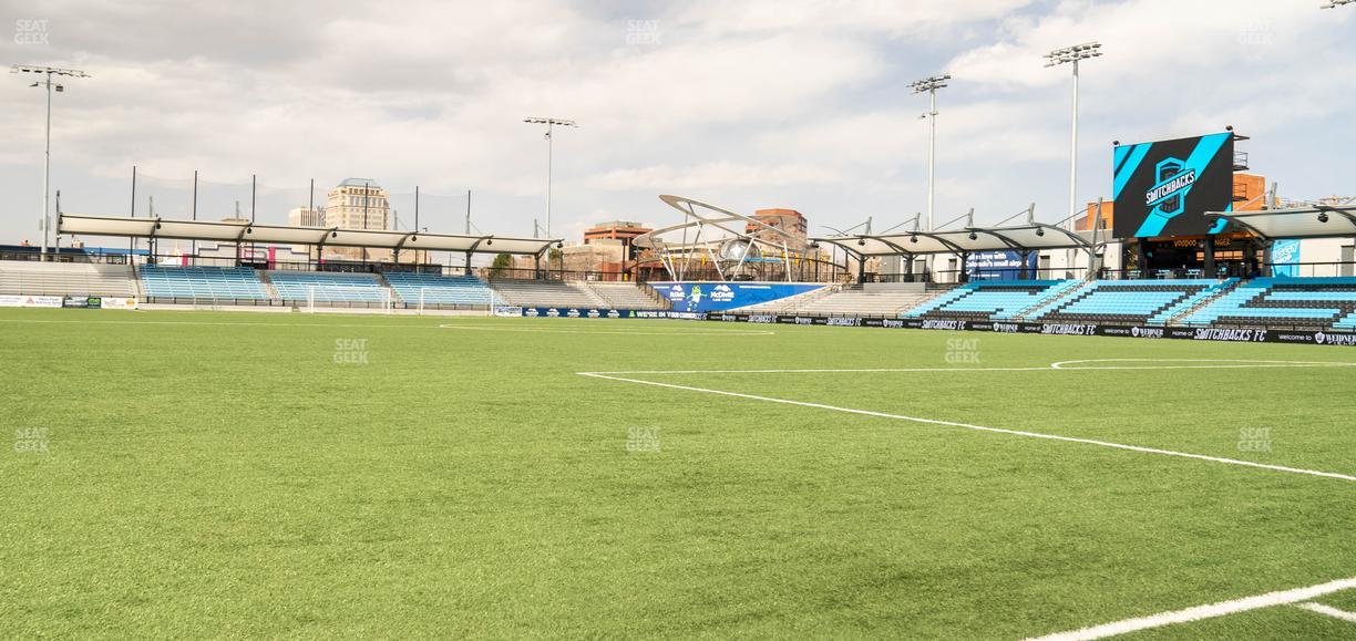 Weidner Field - Section Phil Long Club Pc 130 Seat View